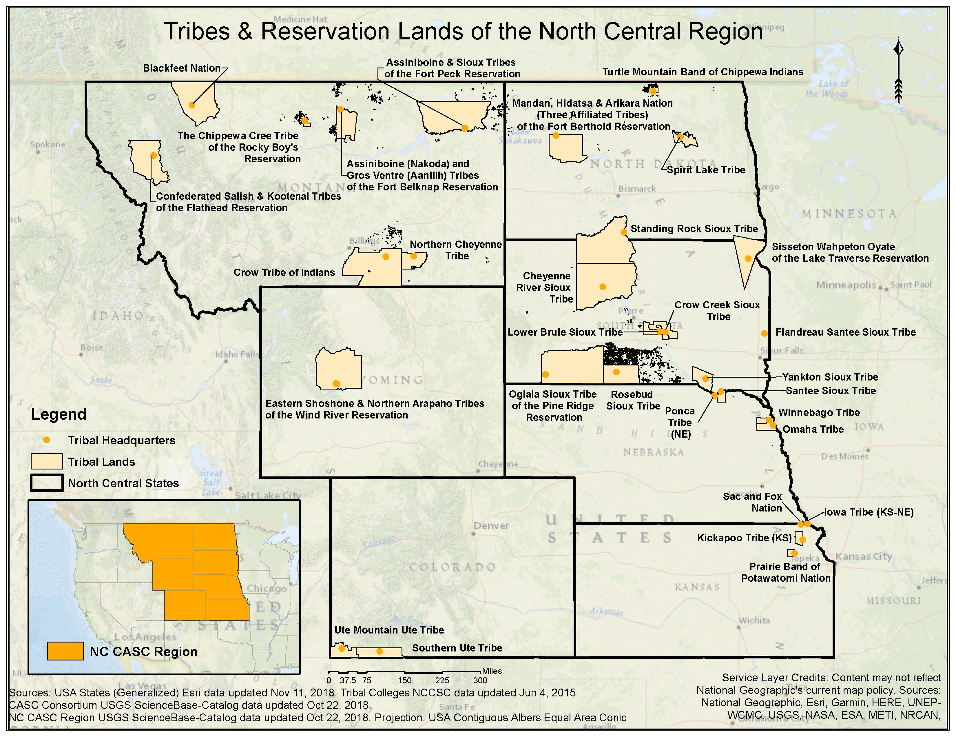 For Tribal Partners North Central Climate Adaptation Science Center